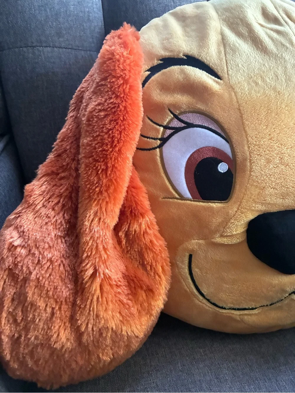 Lady & the Tramp Lady Plush Pillow 25”